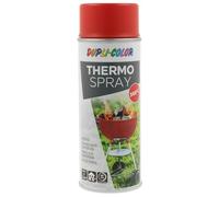 Duplicolor 467554 Emaille Peinture à Effet Martelé Résistant à la Chaleur 300 Celsius, Rouge, 400 ml