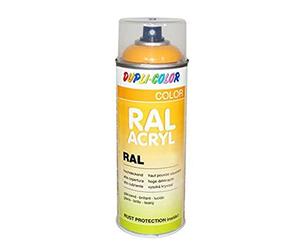 Duplicolor 641626 Spray Acrylique Ral 1021, Jaune Colza Satin, 400 ML