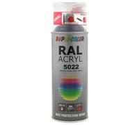 Duplicolor 710230 Spray Acrylique RAL 5022, Bleu Nuit Brillant, 400 ML
