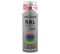 Duplicolor 710247 Spray Acrylique Signalisation RAL 7004, Gris Brillant, 400 ML