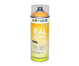 Duplicolor 719387 Spray Acrylique RAL 1003 Signalisation, Jaune Brillant, 400 ML