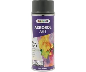 Duplicolor 733086 Spray Aérosol Art RAL 7011, Brillant, 400 ML