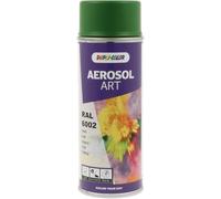 Bombe de peinture - Vert feuille - RAL 6002 - Mat - Tous supports - Aérosol Art