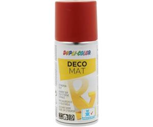 Duplicolor 749100 Deco Spray, Mat Rouge Feu, 150 ML