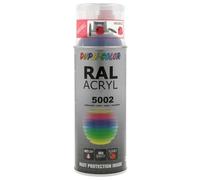 Duplicolor 880360 Spray Acrylique RAL/RAL2, Bleu Outremer Satin, 400 ML
