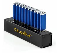 DupliM 1 à 10 Mini USB Flash Media Thumb Drive Duplicateur Cloner Burner Ordinateur Connecté Copieur Compact pour Mac et PC