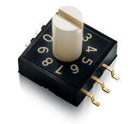 Dupoem RM3HAF-10, Commutateur Rotatif à 10 Positions avec PoignéE 3:3, Compatible avec Lunii Ma Story Factory, Adapté Aux équipements Audio, Aux Manettes de Jeux Et Aux Appareils Vidéo