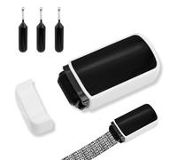 Dupoem Tampon Roulant de Protection d'Identité, Tampon de Sécurité contre le Vol d'Identité, Comprend 3 Cartouches d'Encre de Rechange, pour Prévention du Vol d'Identité et Protection de Vie Privée