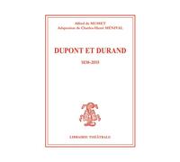Dupont et Durand - Charles-Henri Ménival - Librairie Theatrale - Poche - Théâtre