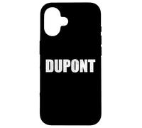Dupont Nom de famille Famille Couple Nom Dupont Coque pour iPhone 16