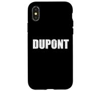 Dupont Nom de famille Famille Couple Nom Dupont Coque pour iPhone X/XS