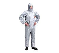 DuPont TYCH-F-CHA5S S M Sécurité Tychem Dans l'Ensemble, Gris-Acier, Taille M
