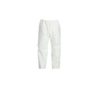 Dupont Tyvek Ty350s Pantalon avec taille élastique, XL, blanc, 50