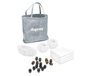Dupray Pack Nettoyage Vapeur Pro. Kit 24 Accessoires pour nettoyeur vapeur | Kit complet pour nettoyeurs vapeur Dupray | Sols, tissus, cuisine et salle de bain | Accessoires authentiques et polyvalents