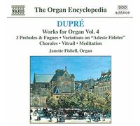 Dupre, M. – Oeuvres pour orgue Vol. 4 – CD – Import – NAXOS