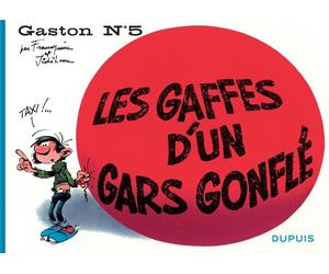 Dupuis Gaston tome 5 - version italienne - les gaffes d'un gars gonflé