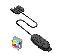 Duqulle Adaptateur ARGB | Contrôleur ARGB Stable 5V pour LED | Connecteurs de Bande Lumineuse LED RVB, Bande Large sans Soudure à 3 Broches pour dénuder Le connecteur d'angle de Fil d'extension de