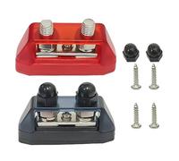 Duqulle Barre Omnibus à Tiges,237ml Collutorio da Viaggio - Isolateurs Support Connectivité Fiable Auto Electronique Marine Camping-Car