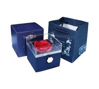 Duqulle Boîte À Bijoux De Préservée, Boîte-Cadeau De Bijoux De Rouge pour Toujours, Boîte À Bijoux Inversée Romantique, Confession Éternelle Cadeaux De Saint-Valentin