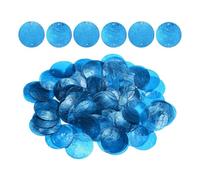 Duqulle Coquilles Plates Rondes,100 Pièces Décoration Maison Loisirs Créatifs,Coquillage pour Carillon à Vent | pour Amateurs Débutants Adultes Filles Étudiants en Art Artistes Fête Maison Atelier