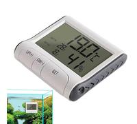 Duqulle Jauge de Température pour Aquarium - Numérique Précis,Thermomètre Numérique avec Affichage LED - Moniteur pour Aquarium d'Eau Douce et Eau Salée Tortues Bettas Crevettes