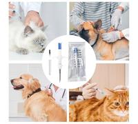 Duqulle Kit De Puce Électronique Pour Animaux,Puce D'Identification Implantable Avec Seringue | Pour Élevages, Cliniques Vétérinaires, Refuges, Chenils Et Animaleries
