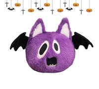 Duqulle Peluche Halloween à Ventouse - Chauve-Souris Araignée Citrouille Figurine d'Accompagnement Adulte | Jouet Collection Chambre Enfant Bureau Garderie Voyage Fenêtre Adolescent