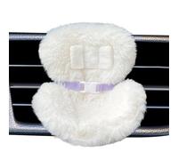 Duqulle Siège De Voiture pour Poupées - Doux avec Ceinture Et Clip Vent | Siège en Peluche pour Poupée | pour Les Voyages Les Navettes Le Style De Vie Familial Le Quotidien La Décoration Et La Mode