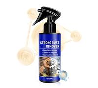 Duqulle Spray Décapant pour Rouille Métal | 100 ml Nettoyant pour Véhicules,Produit Antirouille pour Surfaces Métalliques,pour Véhicules Domestiques Camping-cars Pickups Moto Utilitaires 4x4