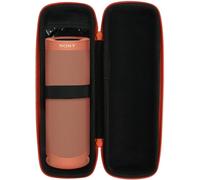 Dur Cas étui de Voyage Housse Porter pour Sony SRS-XB23 Enceinte Portable Bluetooth Stéréo (Rouge)