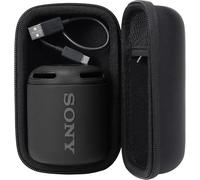 Dur Cas ¿¿tui de Voyage Housse Porter pour Sony SRS-XB13 Enceinte Portable Bluetooth Extra Bass Waterproof (Noir,xb13)