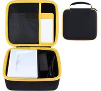 Dur Étui de Protection pour Kodak Dock Plus 4Pass Imprimante Photo (Noir + Jaune)