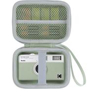 Dur Étui de Protection pour Kodak EKTAR H35/H35N/Ultra F9/M35/M38 Caméra de Film Demi-Format (Vert Clair + Blanc)