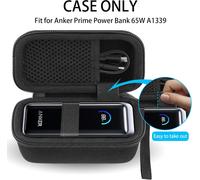 Dur Étui De Voyage Rigide Housse Cas Coque Pour Anker Prime Power Bank, Batterie De 9600mah, Sortie 65w (Boîtier Uniquement, Chargeur Non Inclus)