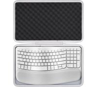 Dur Étui De Voyage Rigide Housse Cas Coque Pour Logitech Wave Keys Clavier Ergonomique Sans Fil Et La Souris(Boîte Seule,Case Only)