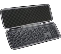 Dur Étui de Voyage Rigide Housse Cas pour Logitech MX Keys Mini Minimaliste Clavier sans Fil Illuminé (Housse pour MX Keys Mini, Argent)(boîte Seule,Case Only)