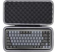 Dur Étui de Voyage Rigide Housse Cas pour Logitech MX Keys Mini Minimaliste Clavier sans Fil Illuminé (Housse pour MX Keys Mini, Argent)(boîte Seule,Case Only)