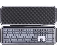 Dur Étui de Voyage Rigide Housse Cas pour Logitech MX Keys Mini Minimaliste Clavier sans Fil Illuminé (Housse pour MX Keys Mini, Argent)(boîte Seule,Case Only)