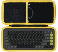Dur Étui Housse Cas Compatible avec Logitech Pop Icon Keys Clavier Bluetooth sans Fil (Graphite)