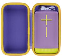Dur Étui Housse Cas Compatible Avec Ultimate Ears Everboom Enceinte Bluetooth Sans Fil Portable (Violet)