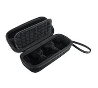 Dur Eva éTui De Transport De Voyage pour Rode sans Fil Go II/Go 2 Double Canal Compact SystèMe De Microphone NuméRique sans Fil (Noir)