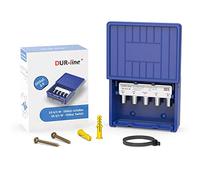Dur-line commutateur multiple type 4 1 iN/oUT best germany commutateur diSEqC 4/1 avec protection contre les intempéries
