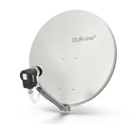 Dur-Line Select 75/80 Kits d'antennes de Satellite - LNB, commutateur Multiple