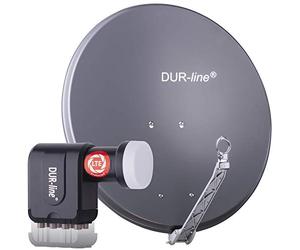 DUR-line Select 75/80 Kits d'antennes de satellite - LNB, commutateur multiple