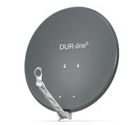 DUR-line Select Lot de 3 détecteurs de Mouvement avec Bol en Aluminium pour Satellite 75 x 80 cm