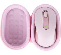 Dur ?tui Housse Cas Compatible avec Logitech Signature M650 Souris (Rose)