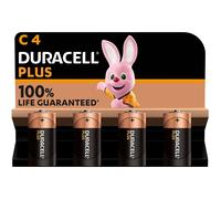 [DUR019126-2] DURACELL Lot de 2 Blisters de 4 Piles Plus 100% Alcaline MN1400...