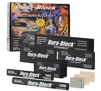 Dura-Block AF44A Black 6-Piece Sanding Block Set by Dura-Block