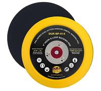 Dura-Gold Pro Series Pad de plaque de support DA auto-agrippante de 15,2 cm - Bord moyen de 14 mm d'épaisseur, tampon de ponçage orbital aléatoire à double action, 5/16" - 24 fils - pour ponceuse, polisseuse, papier abrasif pour travail du bois