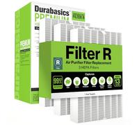 Durabasics Lot de 3 filtres HEPA compatibles avec les filtres de rechange pour purificateur d'air Honeywell, les filtres de purificateur d'air Honeywell, le filtre Honeywell R, le filtre HEPA